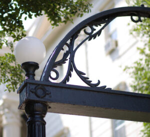 Detailed closeup of the Arch